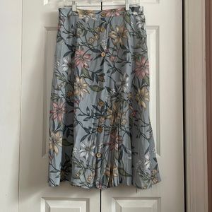 Mlle Gabrielle Floral Midi Skirt